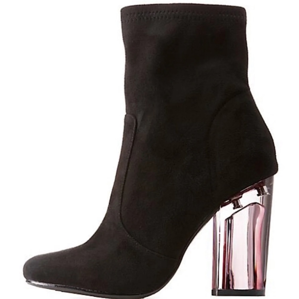 Charlotte Russe Lucite Heels SIZE 8